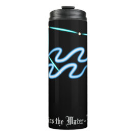 Zodiac Constellation Aquarius Thermal Tumbler Thermosbecher