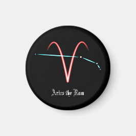 Zodiac Constellation Aries Magnet