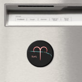 Zodiac Constellation Aries Magnet (In Situ (Geschirrspüler))