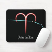 Zodiac Constellation Aries Mouse Pad Mousepad (Mit Mouse)
