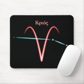 Zodiac Constellation Aries Mouse Pad Mousepad (Mit Mouse)