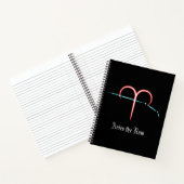 Zodiac Constellation Aries Notebook Notizblock (Innenseite)
