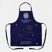 Zodiac Constellation Aries Schürze (Vorderseite)