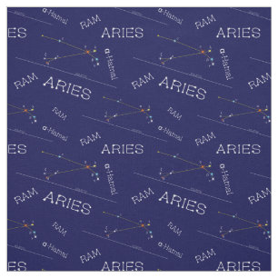 Zodiac Constellation Aries Stoff