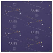 Zodiac Constellation Aries Stoff (Muster)