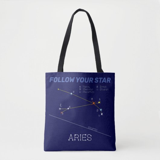 Zodiac Constellation Aries Tasche (Vorderseite)