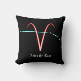 Zodiac Constellation Aries Throw Kissen