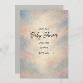 Zodiac Constellation Baby Shower Einladung (Vorne/Hinten)