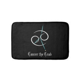 Zodiac Constellation Cancer Bath Mat Badematte