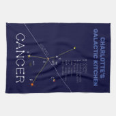 Zodiac Constellation Cancer Geschirrtuch (Horizontal)