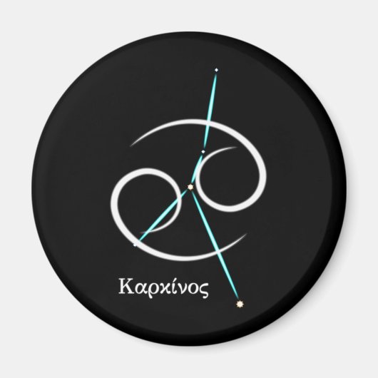 Zodiac Constellation Cancer Magnet (Vorne)