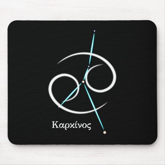 Zodiac Constellation Cancer Maus Pad Mousepad (Vorne)