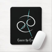 Zodiac Constellation Cancer Maus Pad Mousepad (Mit Mouse)