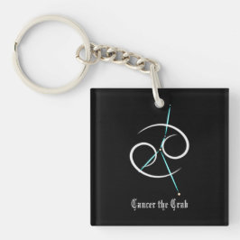 Zodiac Constellation Cancer Schlüsselanhänger