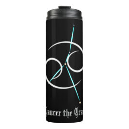 Zodiac Constellation Cancer Thermal Tumbler Thermosbecher