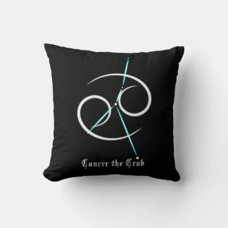 Zodiac Constellation Cancer Throw Pillow Kissen