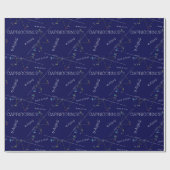 Zodiac Constellation Capricornus Geschenkpapier (Flach)