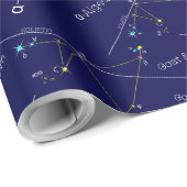 Zodiac Constellation Capricornus Geschenkpapier (Rolleneckpunkt)