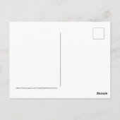 Zodiac Constellation Capricornus Postkarte (Rückseite)