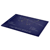 Zodiac Constellation Capricornus Schneidebrett (Ecke)