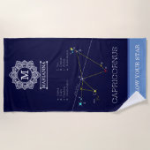 Zodiac Constellation Capricornus Strandtuch (Vorderseite)
