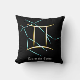 Zodiac Constellation Gemini-Kissen Kissen