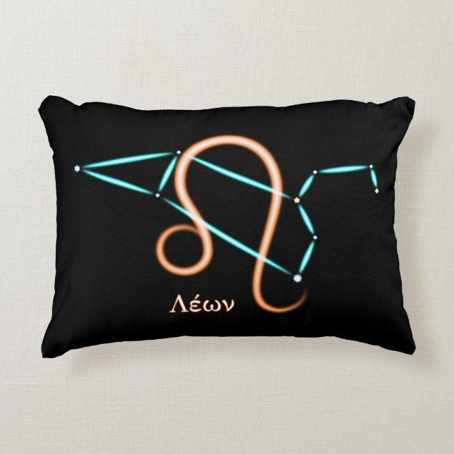 Zodiac Constellation Leo Accent Pillow Dekokissen (Vorderseite)