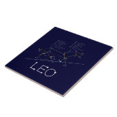 Zodiac Constellation Leo Fliese (Seite)