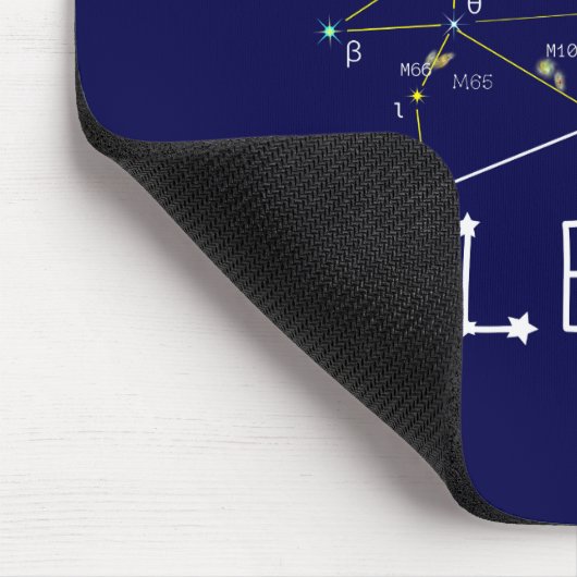 Zodiac Constellation Leo Mouse Pad Mousepad (Ecke)