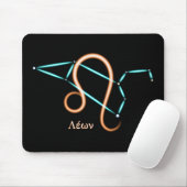 Zodiac Constellation Leo Mouse Pad Mousepad (Mit Mouse)