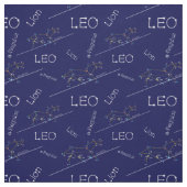 Zodiac Constellation Leo Stoff (Muster)