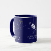 Zodiac Constellation Leo Tasse (Vorderseite Links)