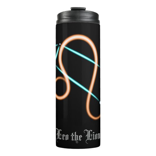 Zodiac Constellation Leo Thermal Tumbler Thermosbecher (Vorderseite)