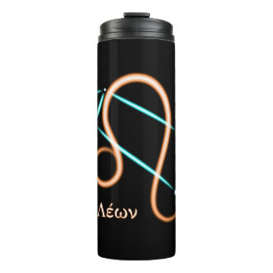 Zodiac Constellation Leo Thermal Tumbler Thermosbecher