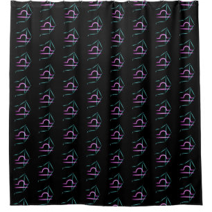 Zodiac Constellation Libra Duschvorhang