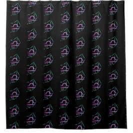 Zodiac Constellation Libra Duschvorhang