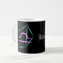 Zodiac Constellation Libra Kaffee Tasse