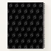 Zodiac Constellation Libra-Notebook Notizblock (Rückseite)