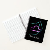 Zodiac Constellation Libra-Notebook Notizblock (Innenseite)