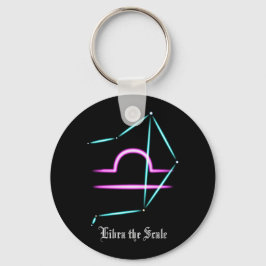 Zodiac Constellation Libra Schlüsselanhänger