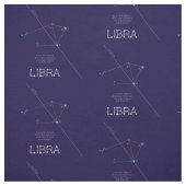 Zodiac Constellation Libra Stoff (Muster)