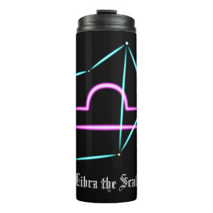 Zodiac Constellation Libra Thermal Tumbler Thermosbecher