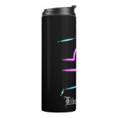 Zodiac Constellation Libra Thermal Tumbler Thermosbecher (Nach links gedreht)