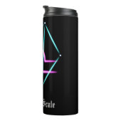 Zodiac Constellation Libra Thermal Tumbler Thermosbecher (Nach rechts gedreht)