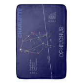 Zodiac Constellation Ophiuchus Badematte (Vorderseite Vertikal)