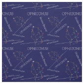 Zodiac Constellation Ophiuchus Stoff (Muster)
