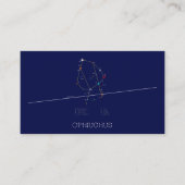 Zodiac Constellation Ophiuchus Visitenkarte (Vorderseite)