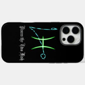Zodiac Constellation Pisces Case-Mate iPhone Fall Hülle (Rückseite (Horizontal))
