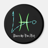 Zodiac Constellation Pisces Magnet (Vorne)