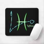 Zodiac Constellation Pisces Mouse Pad Mousepad (Mit Mouse)